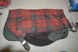* Tartan Dog Coat