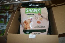 * 4x 1.8kg Packs of Winalot Shapes Dog Biscuits
