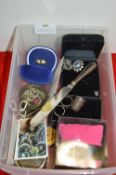 Costume Jewellery, Wristwatches, Thimbles, etc.
