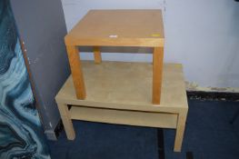 Two Ikea Coffee Tables