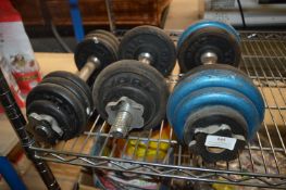 * 3 Set of Dumbbells