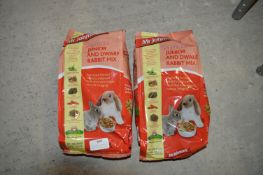 * 2x 9kg Bags of Mr Johnsons Rabbit Mix