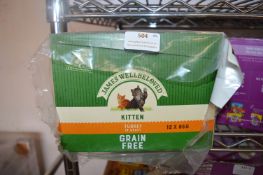 * 2 Packs of James Wellbeloved Turkey Kitten Food