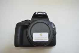 Canon EOS100D Camera