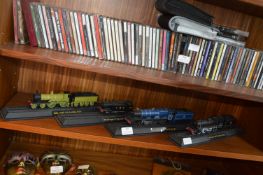 Four Model Steam Trains
