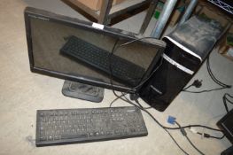 * Zoostorm Computer with Iiyama Monitor and Keyboard