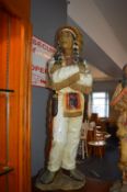 Large Figure of a First Nation American