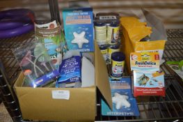 * Fish Food, Aquarium Toys, Pump, Accessories, etc.