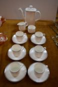 Royal Platinum Concorde Coffee Set 15pcs