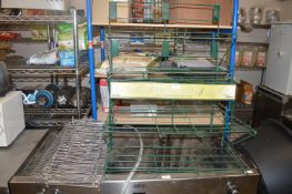 * Metal Shop Display Shelves etc.