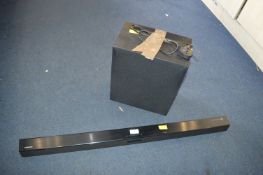 Samsung Soundbar and Subwoofer