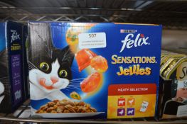 * Pack of Felix Sensations Jellies Cat Foot