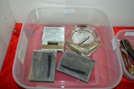 Three Maritime Advertising Mirror Paperweights and