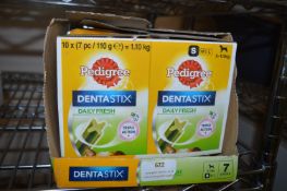 * 10x Packs of 7 Pedigree Dentistix