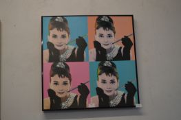 Audrey Hepburn Framed Wall Art
