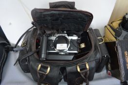 Olympus OM1N Camera Body with OM 50mm F1.8 Lens, C