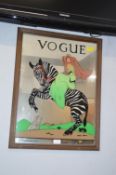 Vogue Style Advertising Mirror