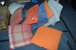 Nine Assorted Cushions