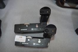 Two Olympus OM Winder 2