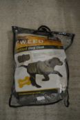* Danish Design Tweed Padded Dog Coat 75cm