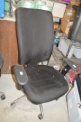 * Black Office Swivel Chair