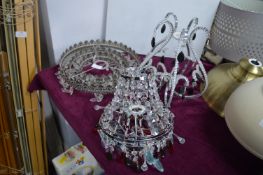 Three Crystal Star Light Shades