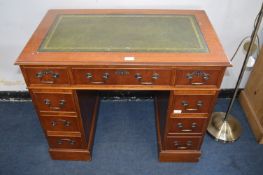 Small Leather Topped Desk