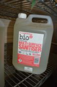 * 5L of Bio D Multi Surface Sanitiser