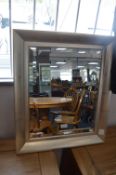 Gilt Framed Beveled Edge Mirror