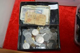 Assorted Coinage and Banknotes