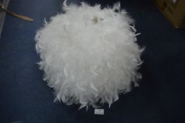 Feather Lampshade