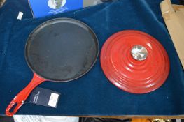 Cast Iron Enameled Pancake Pan