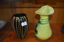 Two Glass Vases