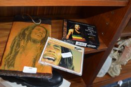 Bob Marley Plaque and CDs