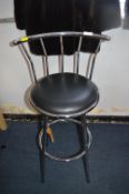 Chrome Barstool