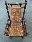 Child's Mahogany American Rocker Chair