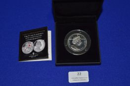 London Mint D-Day Landing 70th Anniversary Silver Crown 28.28g