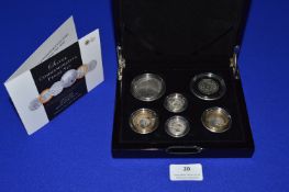 Royal Mint Silver Commemorative Proof Set