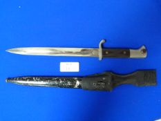 WWII German Dress Bayonet with Scabbard