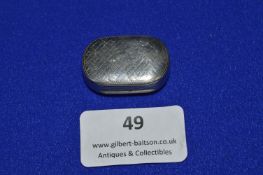 Hallmarked Sterling Silver Vinaigrette