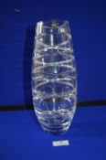 Gleneagles Lead Crystal Retro Vase