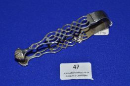 Hallmarked Silver Sugar Tongs