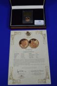 Gibraltar 2017 Gold Sovereign with Presentation Case