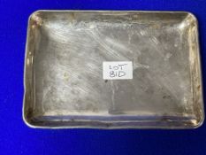Silver Pin Dish - Birmingham ~59g (AF - foot missi