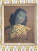 Tretchikoff Print - Blue Lady