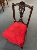 Victorian Nursing Chair