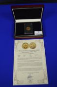 London Mint 1914 George V Gold Sovereign in Presentation Case
