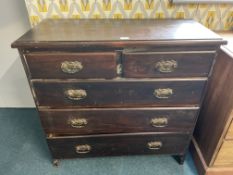 Period Two over Three Chest of Drawer (AF)