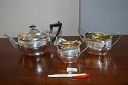 Three Piece Silver Tea Set ~947g