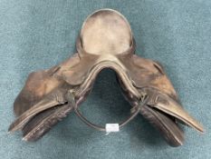 Vintage Leather Saddle